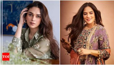 'Bibbojaan' Aditi Rao Hydari sends heartfelt wishes to 'Lajjo' Richa Chadha and Ali Fazal as they welcome baby girl | Hindi Movie News - Times of India