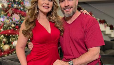 Julián Gil filma película navideña junto a Gaby Spanic