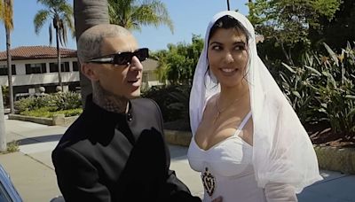 Kourtney Kardashian and Travis Barker Mark Second Anniversary of Courthouse Wedding: ‘2 Years Ago in Santa Barbara’