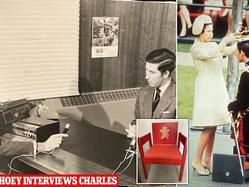 A tetchy Prince Charles, Lord Snowdon's Aston Martin and a chair!