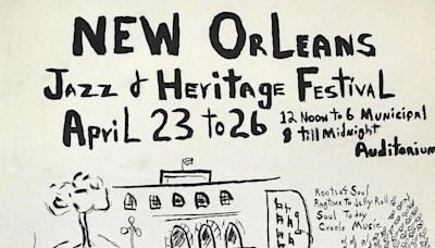 Blakeview: Bruce Brice was the first Jazz Fest poster artist