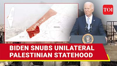 Biden Vs Europe Clash Over Palestine: U.S Declares 'Statehood Only Through Negotiation' | International - Times of India Videos