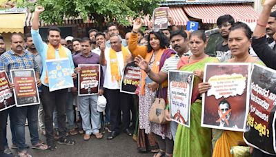 BJP marks 50th anniversary of Emergency with a protest