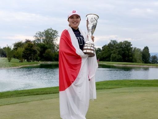 Japan’s Ayaka Furue wins first major with dramatic eagle putt on final hole of Evian Championship | CNN