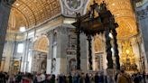 Vatican unveils plans for €700,000 restoration of 400-year-old baldachin at St. Peter's Basilica