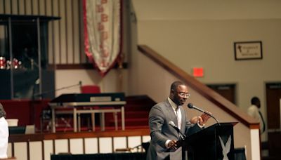 Mayor Paul Young, MPD interim Chief CJ Davis speak in Orange Mound after recent mass shooting