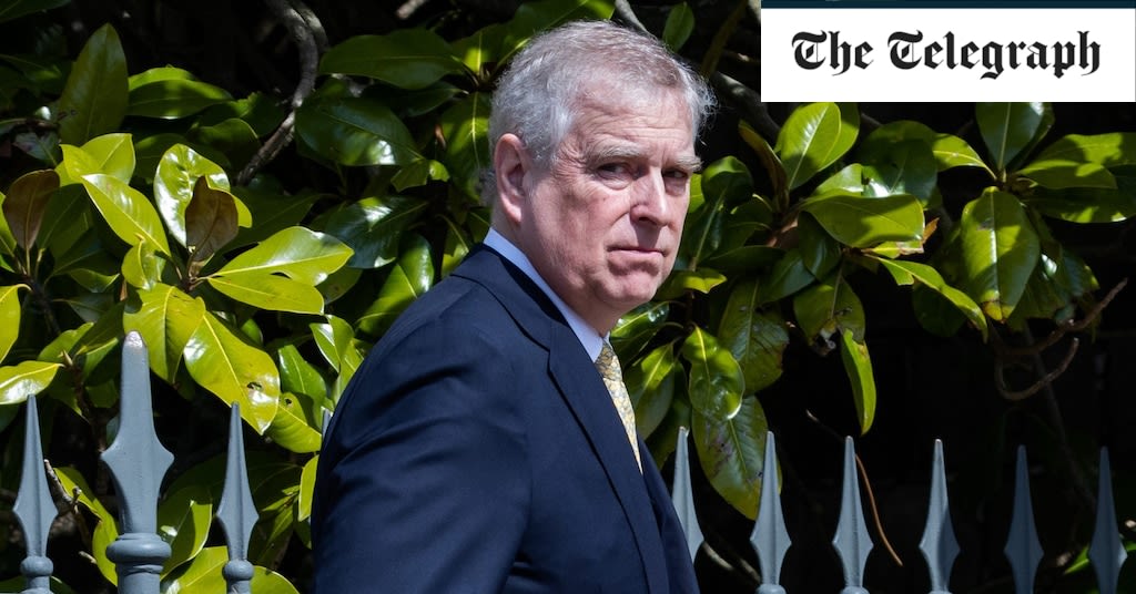 Duke of York ‘plans to bequeath the lease of his Windsor home’ to daughters ‘after he dies’