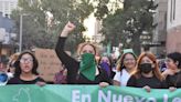 Acción global por el aborto legal; así se manifestaron en los estados