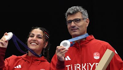 Turkish Olympic pistol shooter goes viral after nonchalant composure leads to silver medal: 'Insane aura'