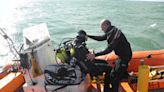 Diver finds bronze cannon from wreck of 17th Century warship in Thames Estuary