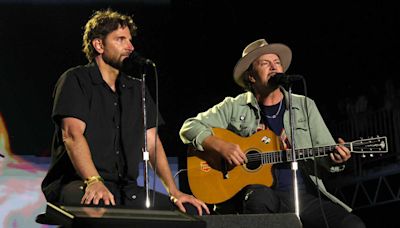 Bradley Cooper Joins Pearl Jam to Sing 'Maybe It's Time' from 'A Star Is Born' at BottleRock Napa Valley Music Festival