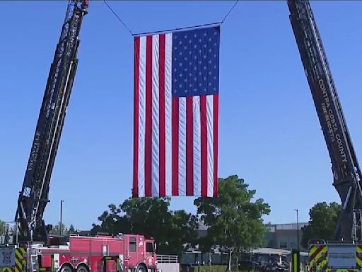 Funeral held for fallen Vacaville police officer