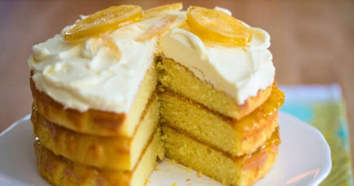 Mary Berry’s lemon cake recipe uses just six ingredients - and is also fat free