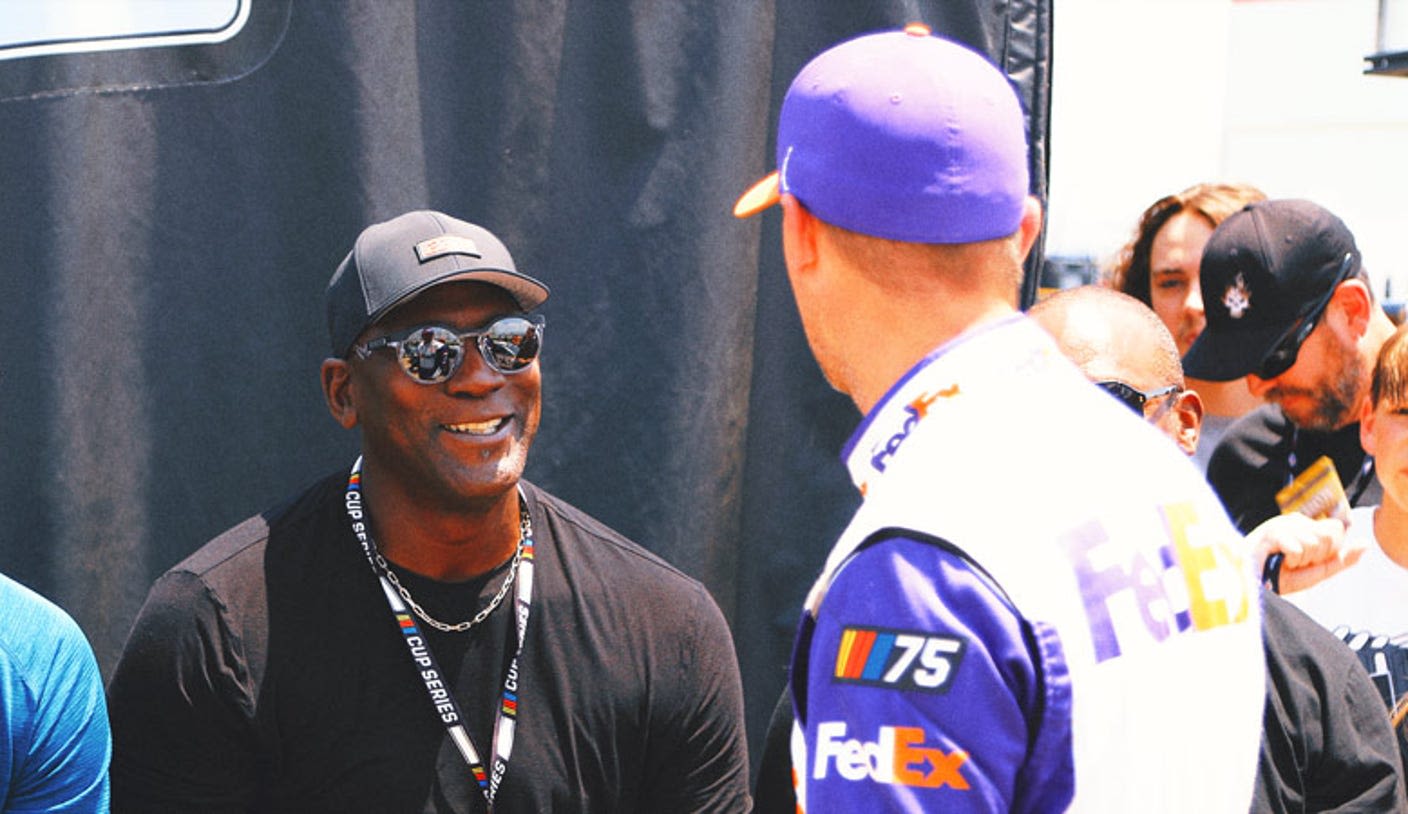 Michael Jordan, Denny Hamlin open 23XI Racing's 'Airspeed' headquarters