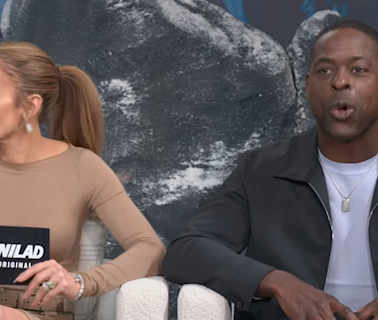 In Viral Clip, Jennifer Lopez Seems to Annoy Sterling K. Brown, But It's His Reaction That has Us Laughing