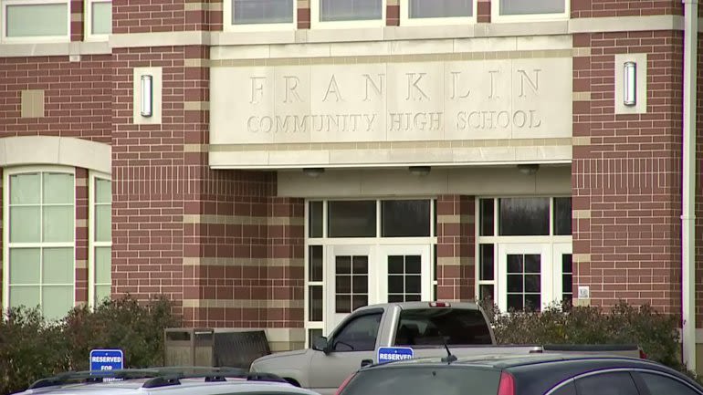 Franklin Community Schools celebrate class of 2024 with school walk-through
