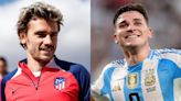 El divertido mensaje de Antoine Griezmann para recibir a Julián Álvarez en el Atlético Madrid