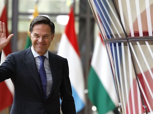 Outgoing Dutch PM Mark Rutte urges support for Ukraine, EU and NATO