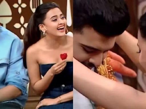 Laughter Chefs PROMO: Tejasswi Prakash brings special GIFT for beau Karan Kundrra; Faisal-Jannat and Jasmin-Aly indulge in fun banter