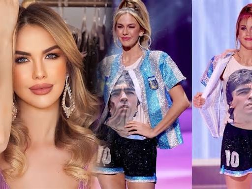 Miss Universo Argentina: ¿Qué fue de Alina Luz Akselrad, la modelo que llevó a Maradona a la pasarela mundial?