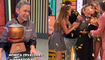 Mónica Zevallos gana la cuarta temporada de “El Gran Chef Famosos” y se impuso ante Christian Ysla