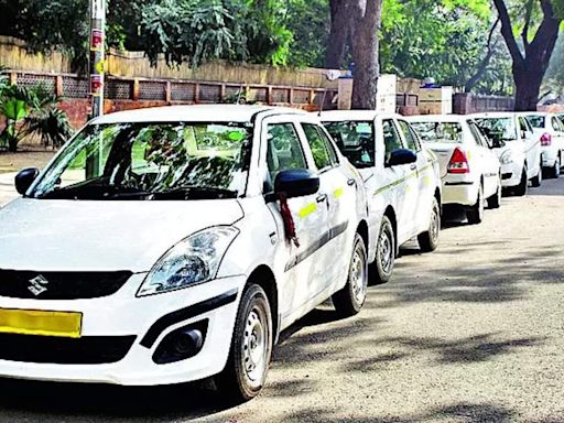 Cabbie strike impact on Ahmedabad airport transportation | Ahmedabad News - Times of India