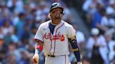 MVP Ronald Acuña Jr. leaves Braves-Pirates game after falling with non-contact knee injury