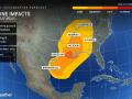 Francine bearing down on Louisiana, to strike as strengthening hurricane