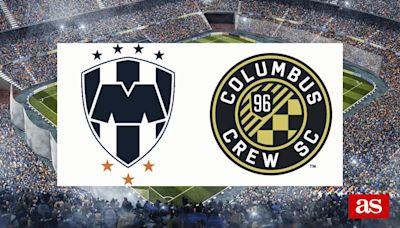 Rayados vs Columbus Crew: estadísticas previas y datos en directo | Concacaf Champions Cup 2024