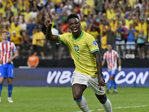 Copa America 2024: Brazil coach Dorival Jr hails ‘dynamic’ Vinicius after win over Paraguay