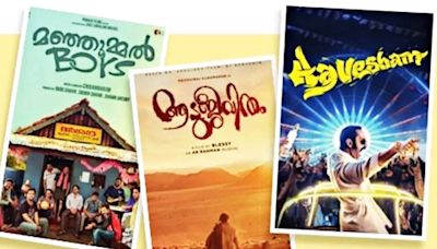 Blockbuster year for Malayalam films with Rs 720 crore BO collections! Manjummel Boys, Aadujeevitham & Aavesham among top 10 movies in India - Times of India
