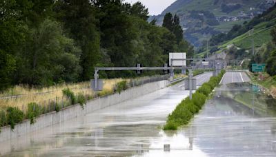 At least four dead in Switzerland and Italy as storms cause flooding and landslides