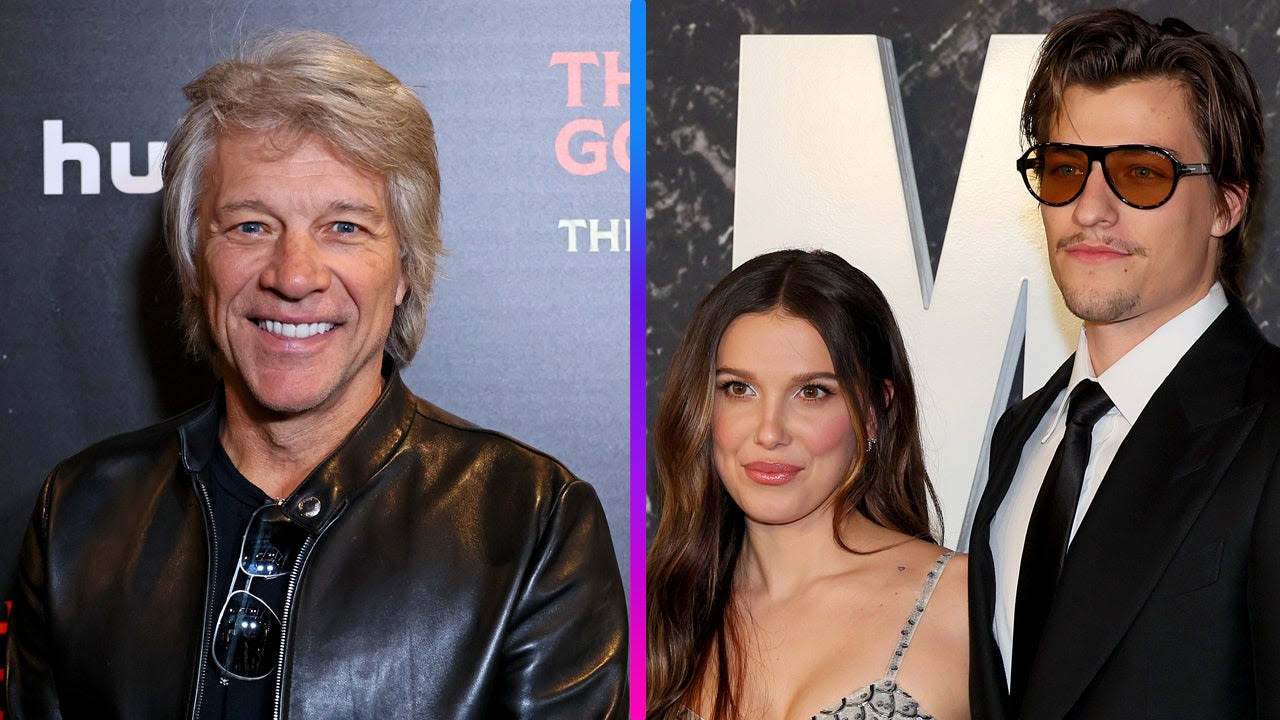 Jon Bon Jovi Confirms Son Jake and Millie Bobby Brown's Wedding