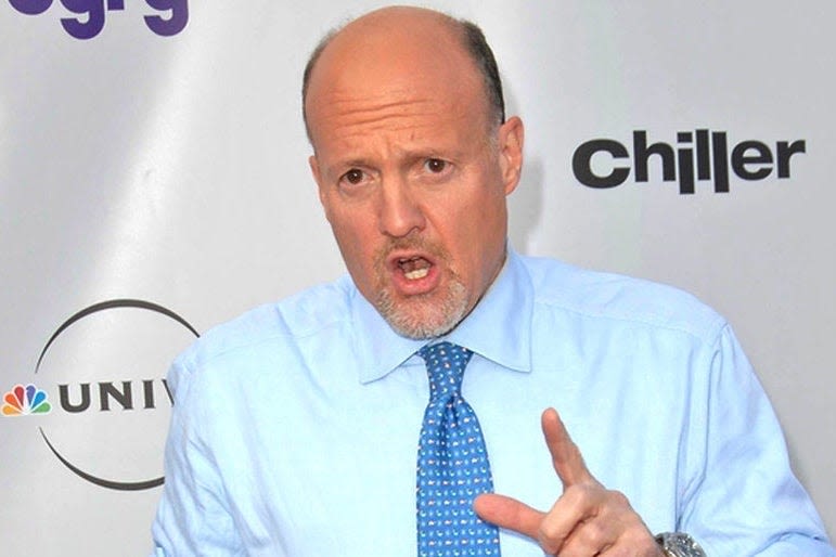 Jim Cramer Agrees GameStop Should Consider Operating As A Bank And Labels The Meme Stock As 'Massively Overvalued...