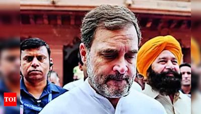 Rahul Gandhi defamation case: Court summons for appearance on July 2 | - Times of India