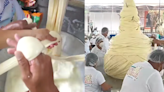 Watch: World’s Largest String Cheese Ball Weighing 636 kg Sets New Guinness Record In Mexico