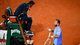 Por qué le cobraron "Foot Fault" a Moutet en Roland Garros