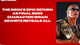 The Rock’s Epic Return as Final Boss Character! Brian Gewirtz Reveals All #TheRock #WWE #EpicReturn