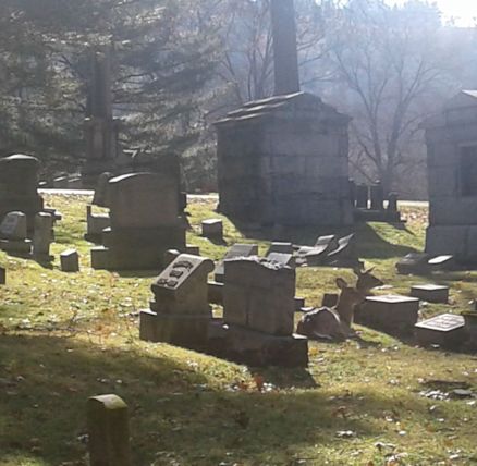 mount calvary cemetery mary magdalene garden