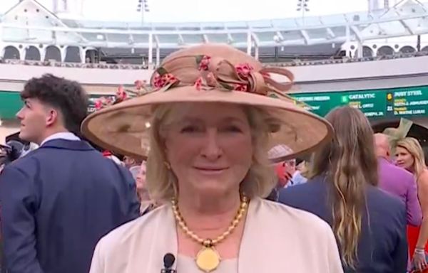Martha Stewart botches Riders Up call at Kentucky Derby as fans rage