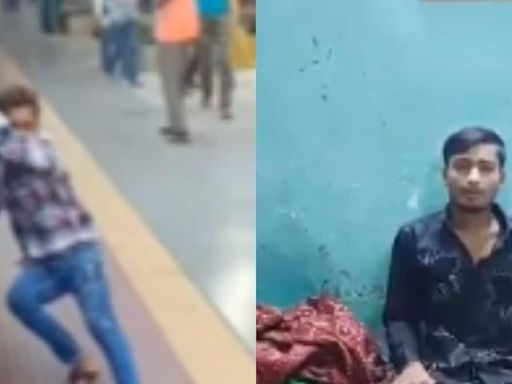 Mumbai Teenager Viral For Train Skating Stunt Traced, Cops Find He Has Lost Arm & Leg - News18