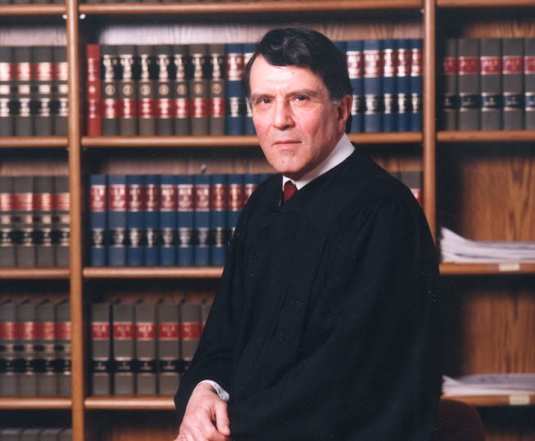 Retired NJ Supreme Court Associate Justice Alan B. Handler Dies at 92 | New Jersey Law Journal