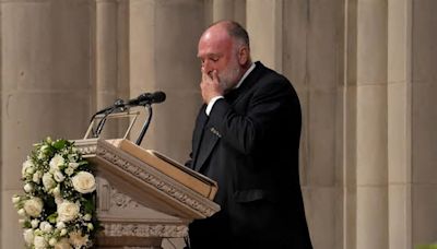 Aid workers killed in Israeli strike honored at National Cathedral; Andrés demands answers