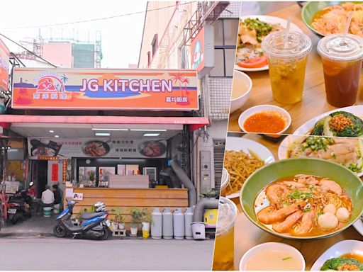 台中第五市場美食～網友大推海南雞飯，道地南洋風味，檳城鮮蝦麵也不能錯過！