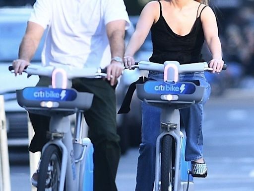 Jennifer Lawrence Wore the Coolest Studded Flats for a Bike Ride with Her Husband