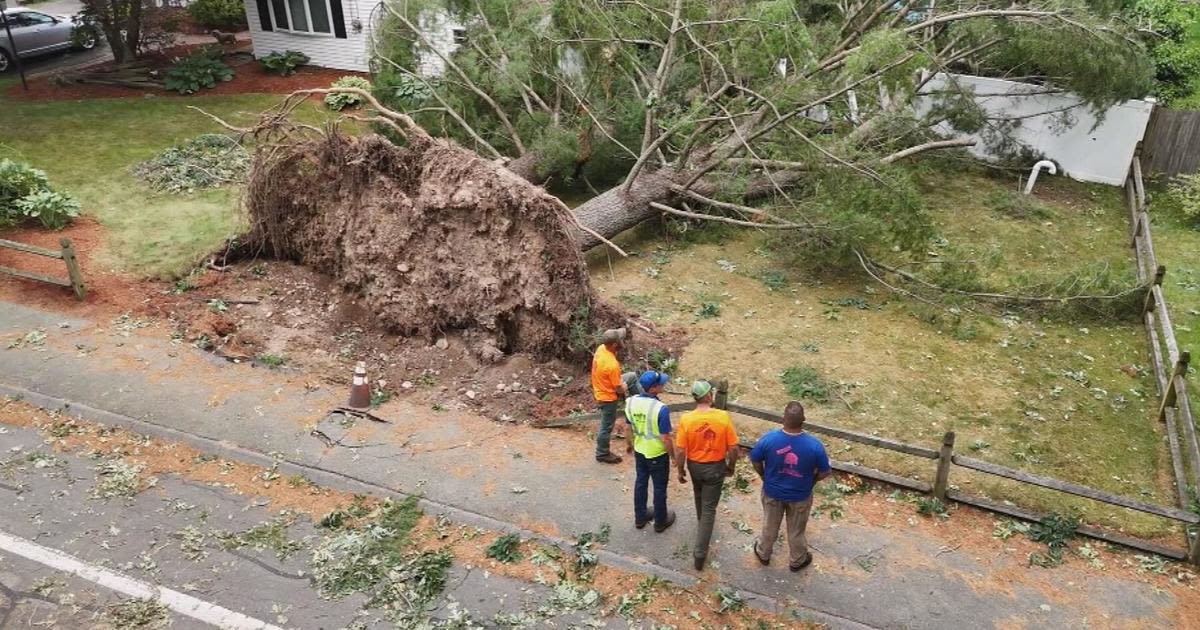 Tornado touched down in Massachusetts and Rhode Island, National Weather Service confirms