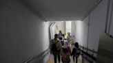 Fully subterranean 'bunker school' opens in Kharkiv
