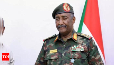 Drone strike targets eastern Sudanese base during visit by army chief - witnesses - Times of India