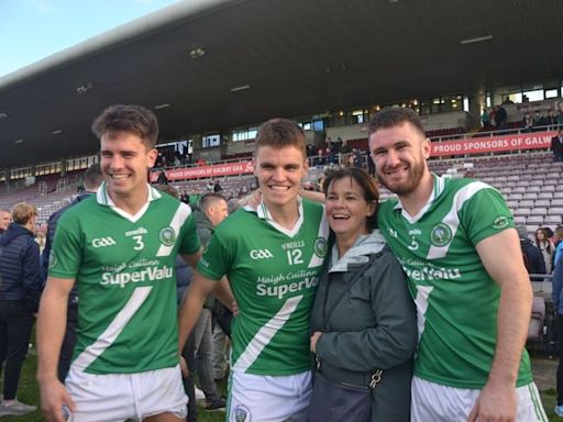 Galway band of brothers togging out against Armagh are filling Moycullen with pride