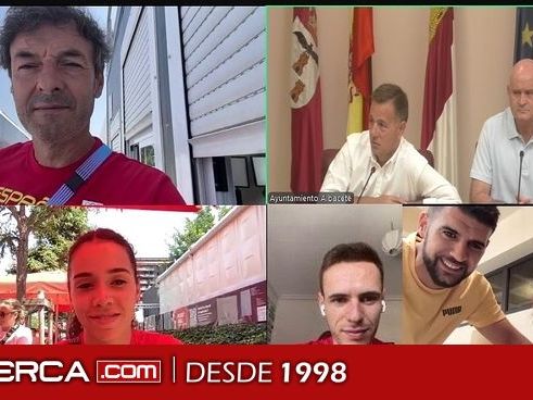 Manuel Serrano desea muchos éxitos a los albaceteños que participan en los Juegos Olímpicos de París y les agradece que exporten la Marca Albacete al mundo a través del deporte
